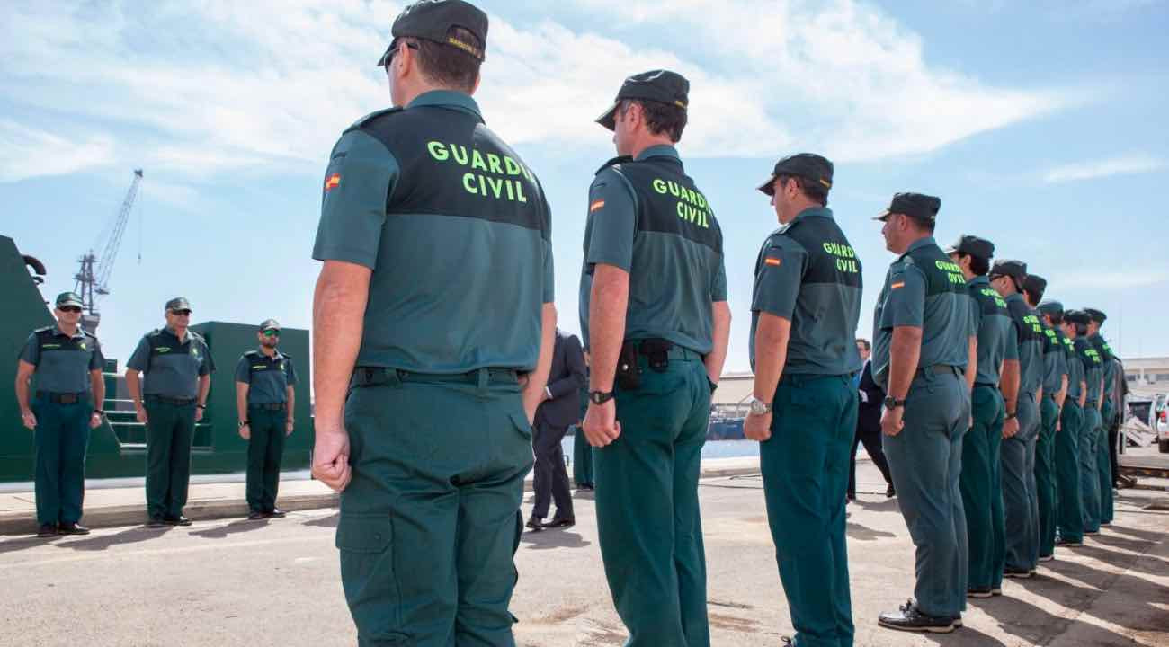 Evolución de plazas ofertadas años anteriores Guardia Civil